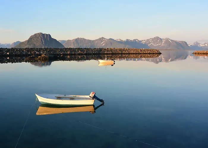 Lofoten - The Hébergement de vacances Kvalnes (Vestvagoy)